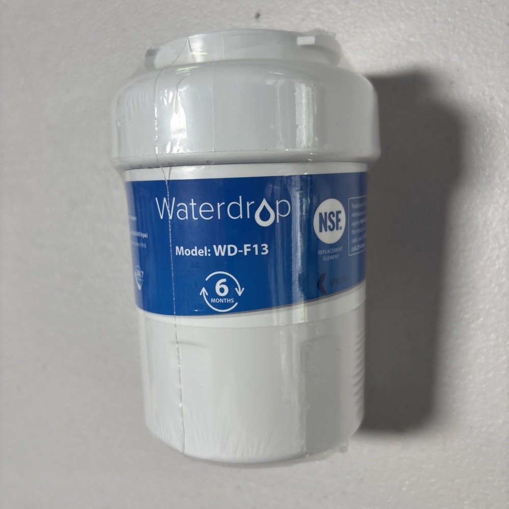 Waterdrop WD-MWF Refrigerator Water Filter Replacement for GE  Sealed Cartridge